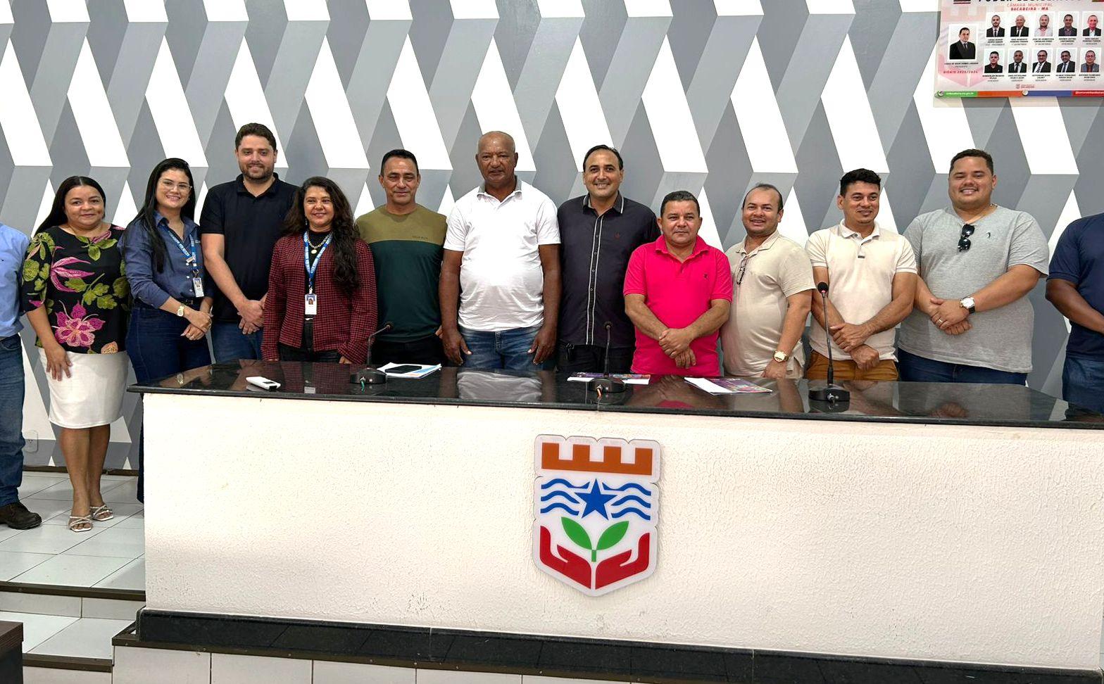 Câmara de Bacabeira discute oferta e ampliação de cursos com o SENAI